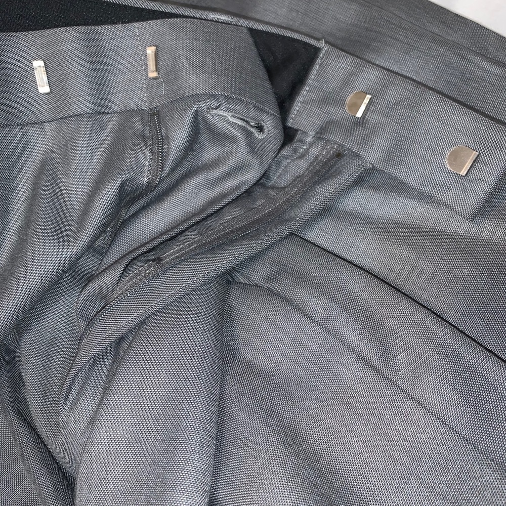 ❤️SOLD❤️NWT Perry Ellis 36X30 Gray Portfolio Dress - Picture 13 of 14